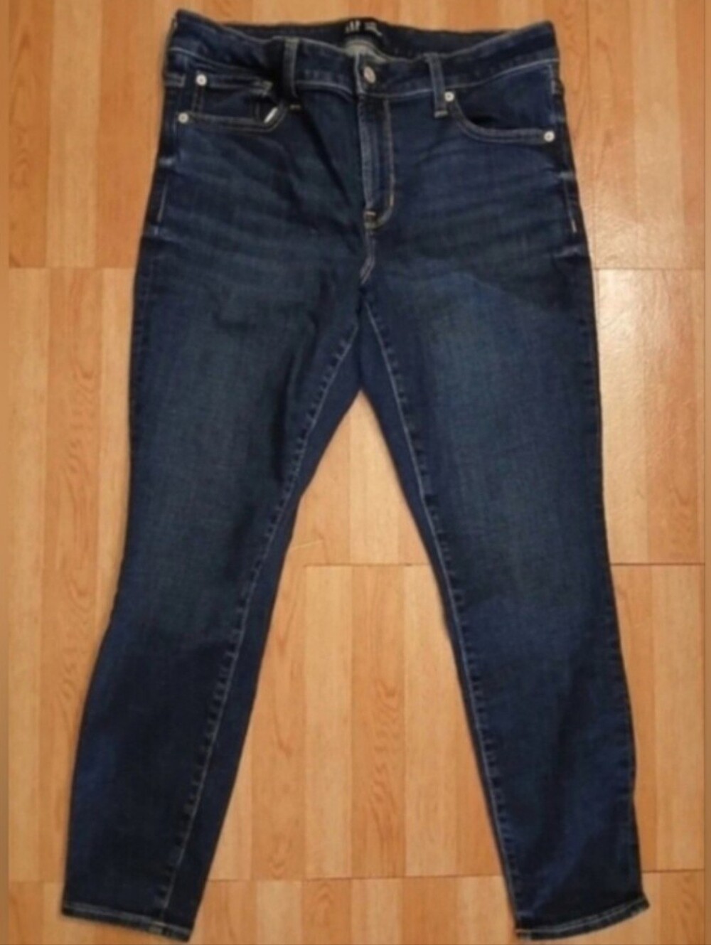 GAP Dark Blue Women's Skinny Jeans 14/32 Regular.